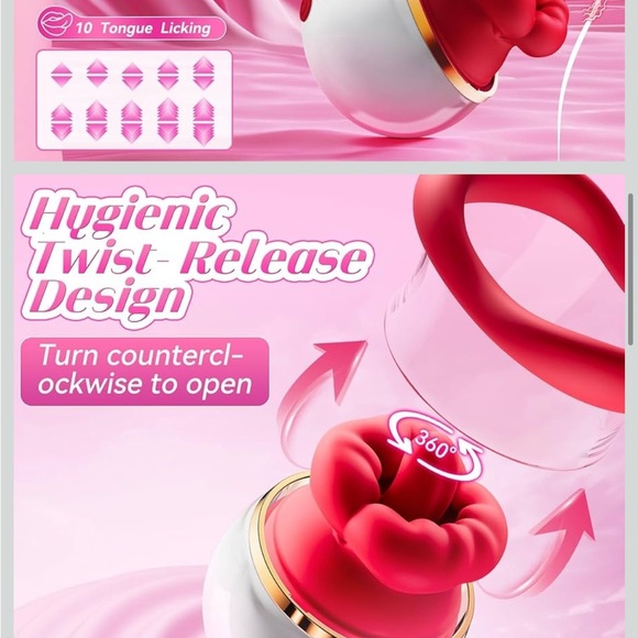Pink Twist-Release Design Device - Picture 1 of 2